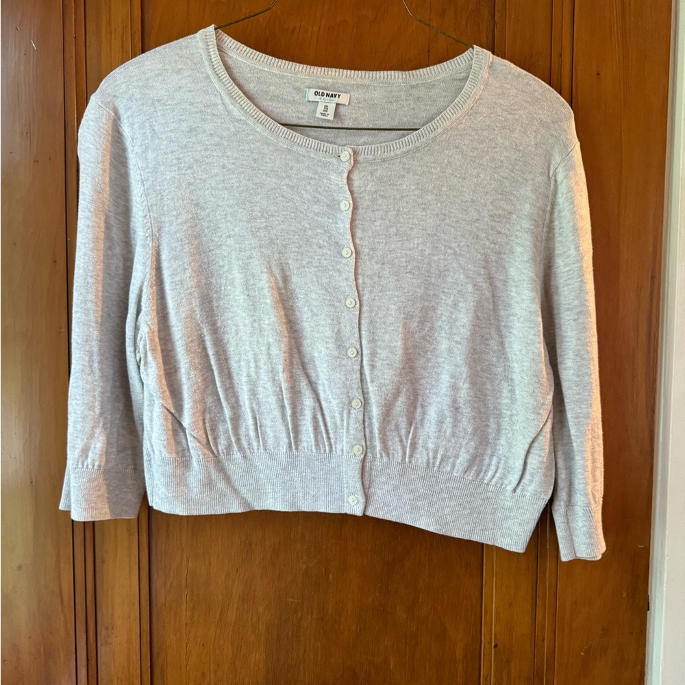 Cropped sweater